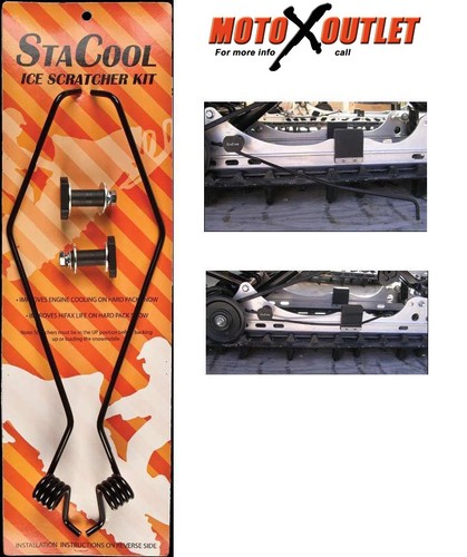 Snowmobile ice scratcher - ice,